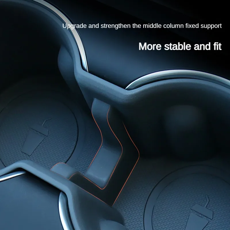 Soporte para vasos Tesla Model Y y Model 3 para consola central - imagen 4