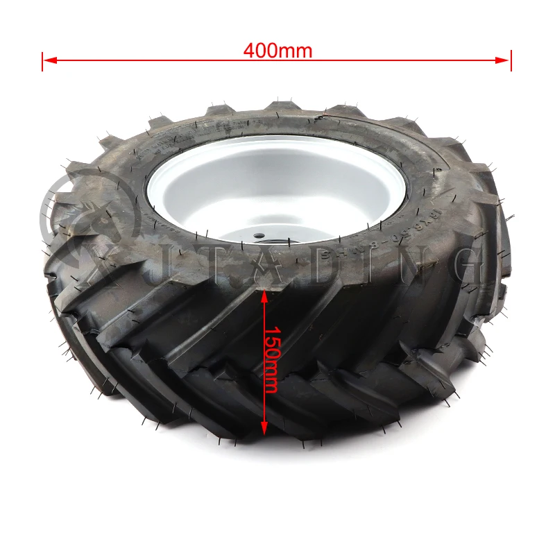 Rueda ATV 16x6.50-8 con neumático sin cámara y buje de hierro - imagen 5