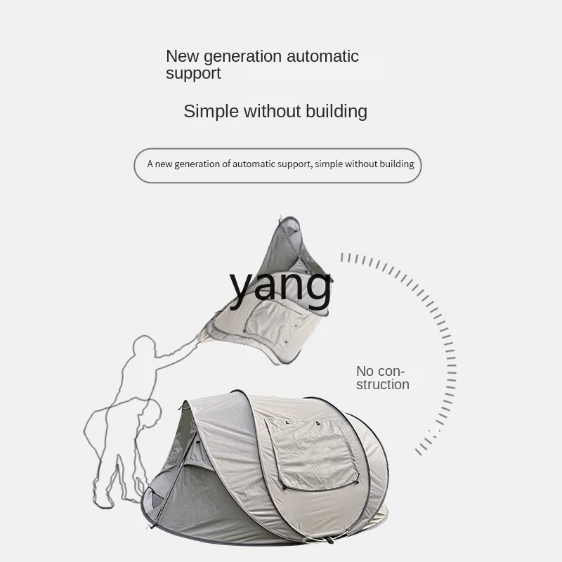 Tienda de campaña automática plegable exterior impermeable con protección solar - imagen 4