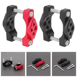 Soporte CNC universal con abrazadera 17-42 mm – Faro para moto, scooter y ATV
