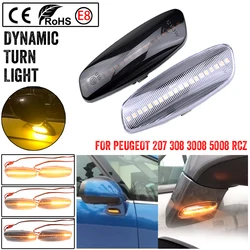 Kit Indicadores LED Laterales Secuenciales – Peugeot 308 207 3008 Citroën C4 C3 DS4