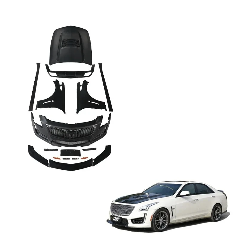 Kit body kit FRP CTS para Cadillac CTS y CTS-V completo