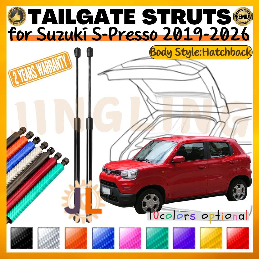 Puntales de maletero Suzuki S-Presso amortiguadores de gas