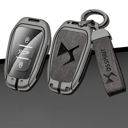 Funda protectora llave coche carcasa aleación zinc para DS7 DS5 DS6