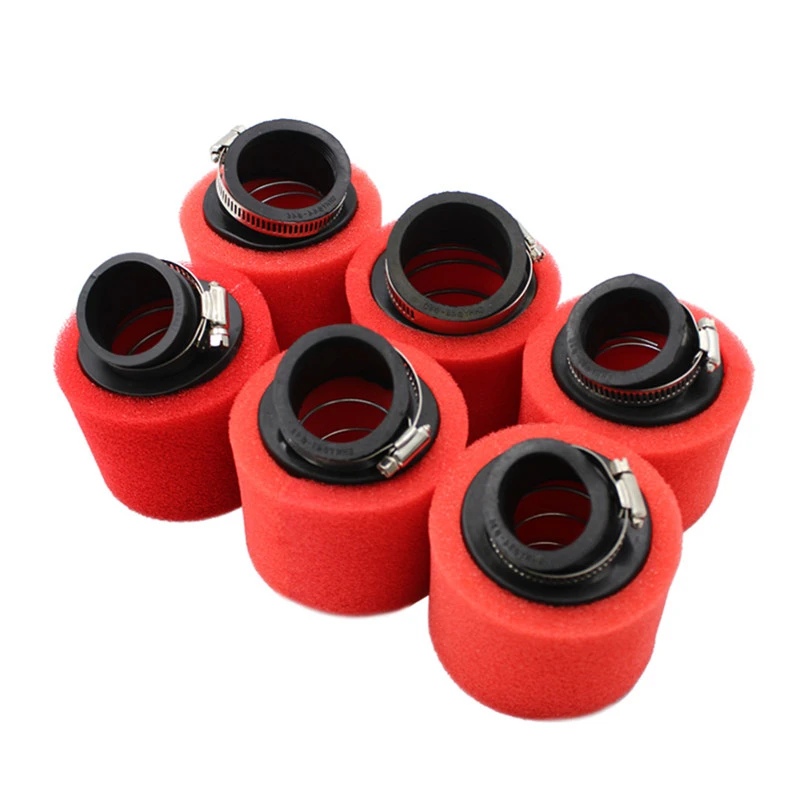 Filtro de aire curvo de espuma universal para moto y ATV, 35-48 mm - imagen 3