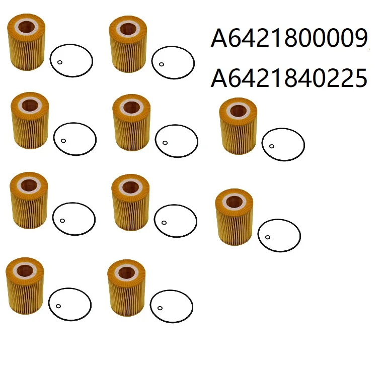 A6421840025/A6421800009 Filtro de aceite Mercedes y Grand Cherokee