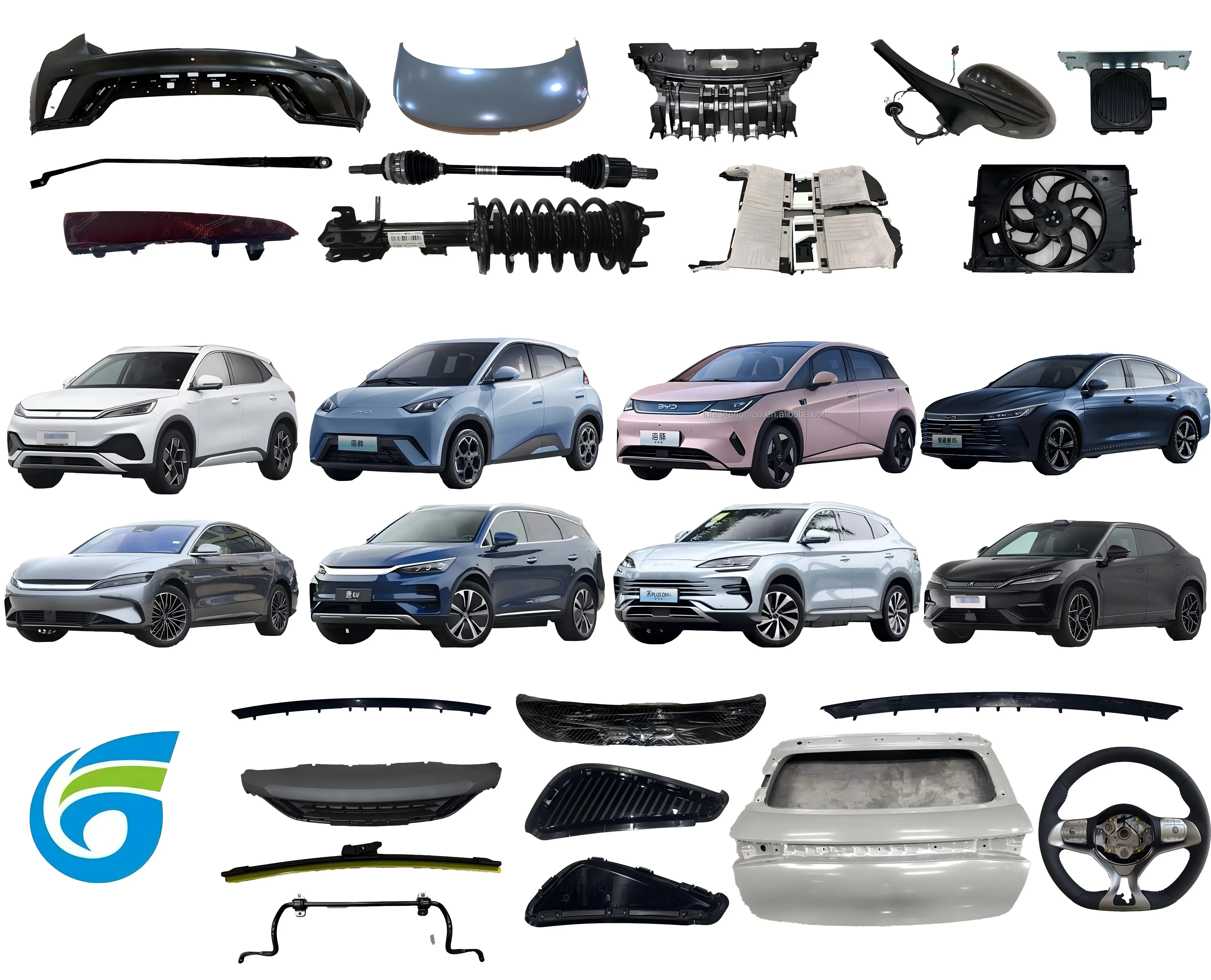 Parachoques trasero para BYD Dolphin – Recambio original - imagen 3