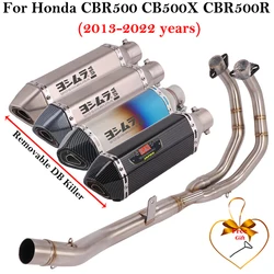 Sistema de escape completo DB Killer para Honda CBR500 y CB500