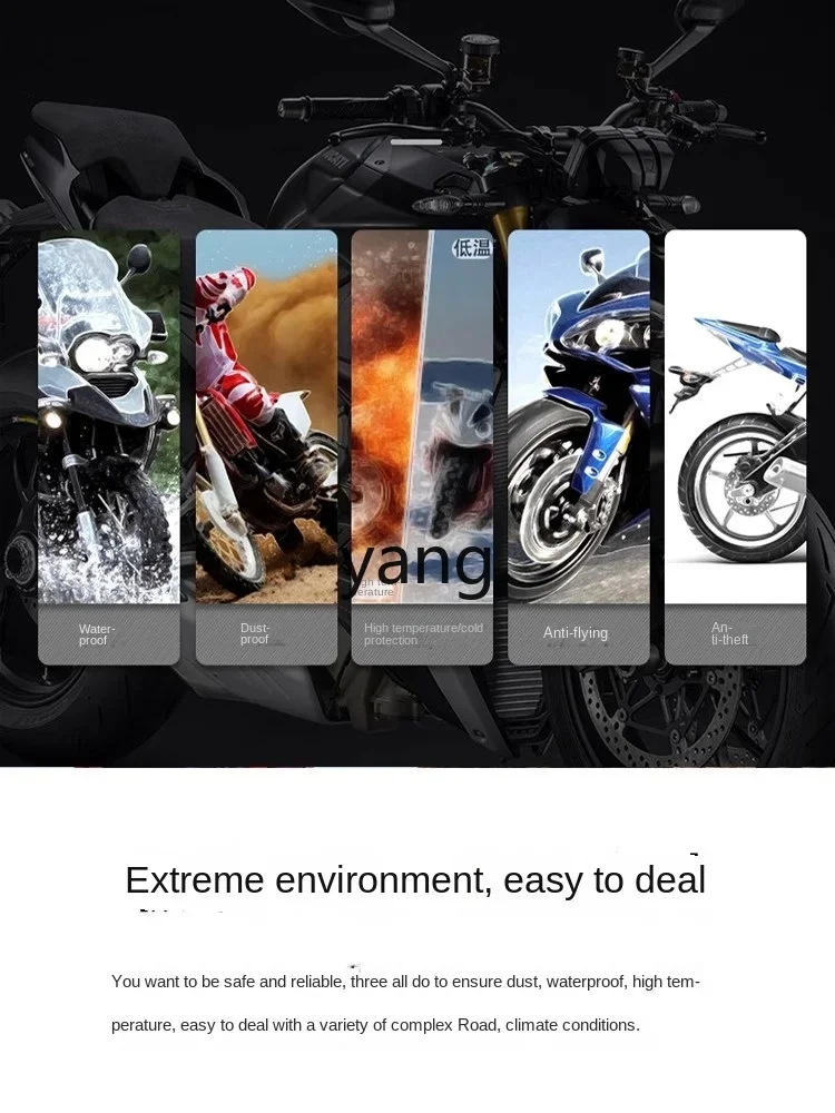 Lhh motocicleta T1S Monitor de presión de neumáticos interno y externo Monitor T1Pro equipo de alarma T3 - imagen 4