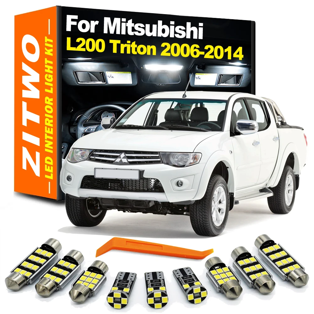 Kit bombillas LED interior Mitsubishi L200 Triton 2006-2014