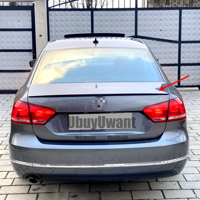 Alerón trasero tipo labio ABS para Volkswagen Passat B7/NMS 2011-2017 - imagen 5