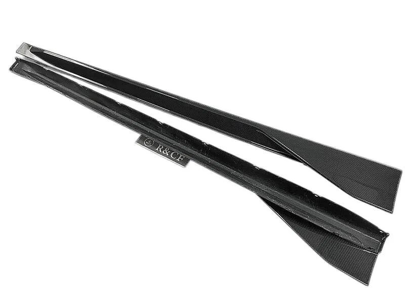 Faldas laterales fibra de carbono BMW G80 G82 2021+ estilo M3 - imagen 4