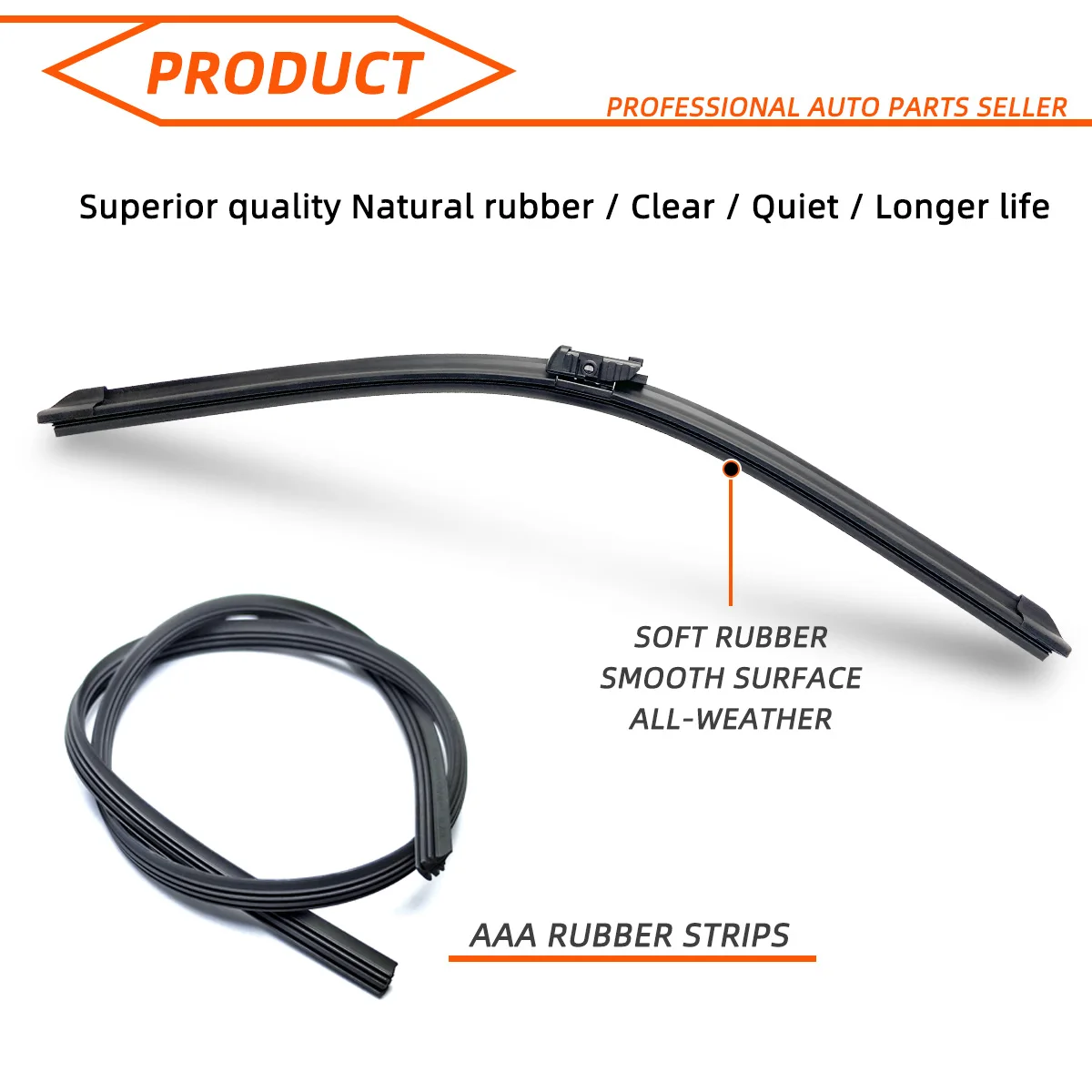 Limpiaparabrisas delantero y trasero para Lynk & Co 01 CX11 2017-2022 - imagen 2