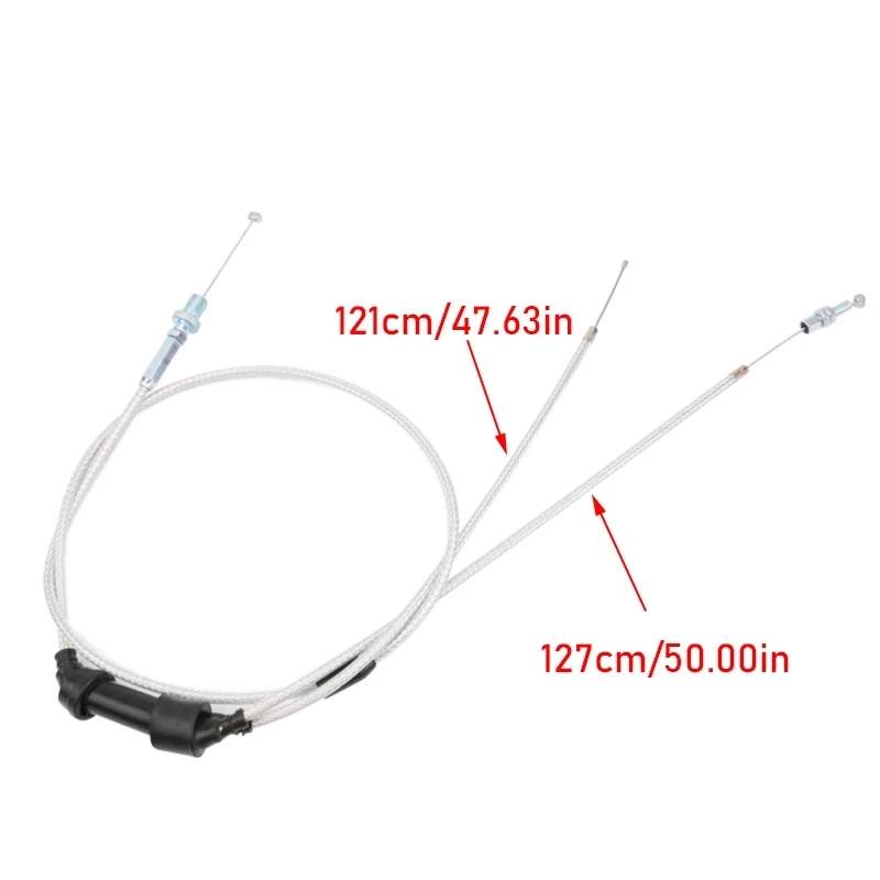 Cable acelerador doble extendido para carburador PZ30 de motocross - imagen 2