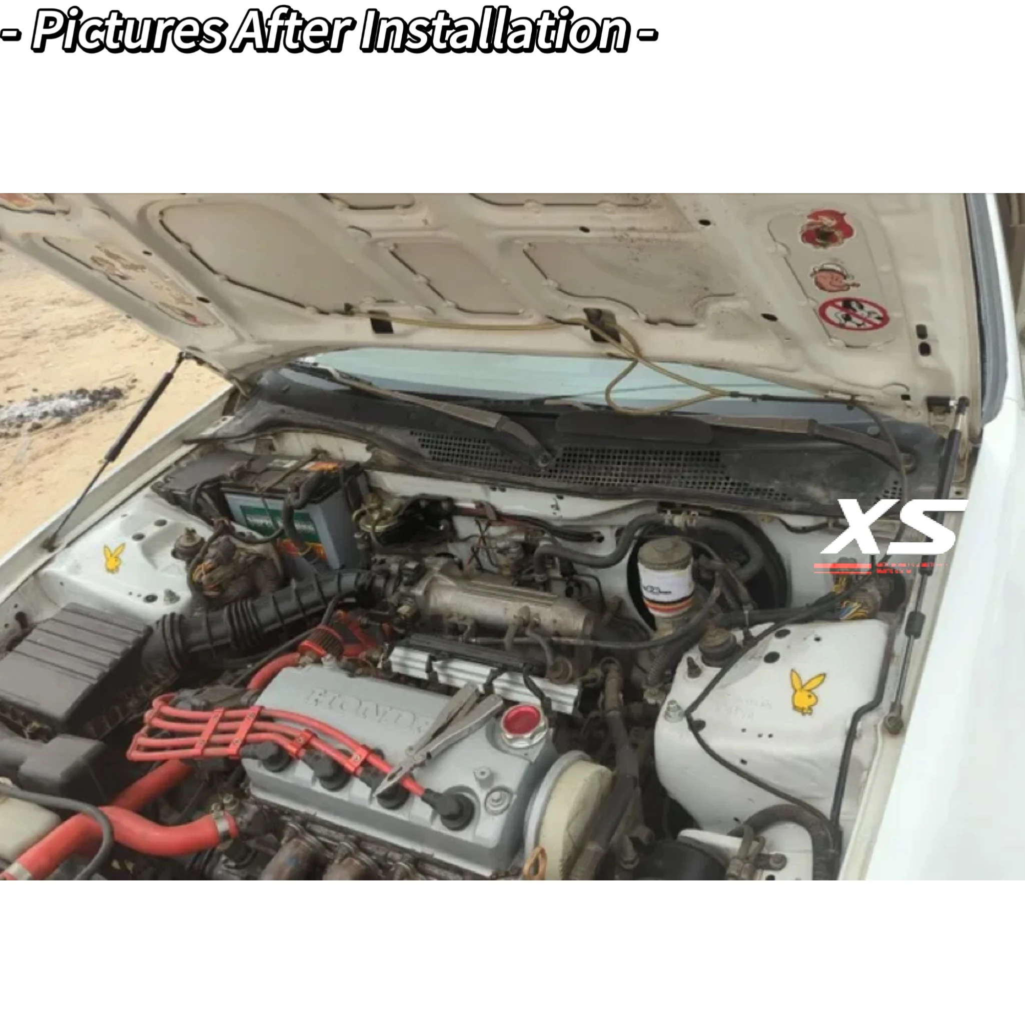 Amortiguadores de capó Honda Civic Mk5 (EG/EH/EJ) 1991-1995 - imagen 5