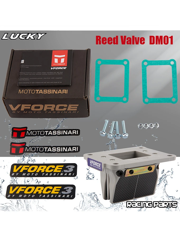 Válvula de láminas DM01 para V-Force 3