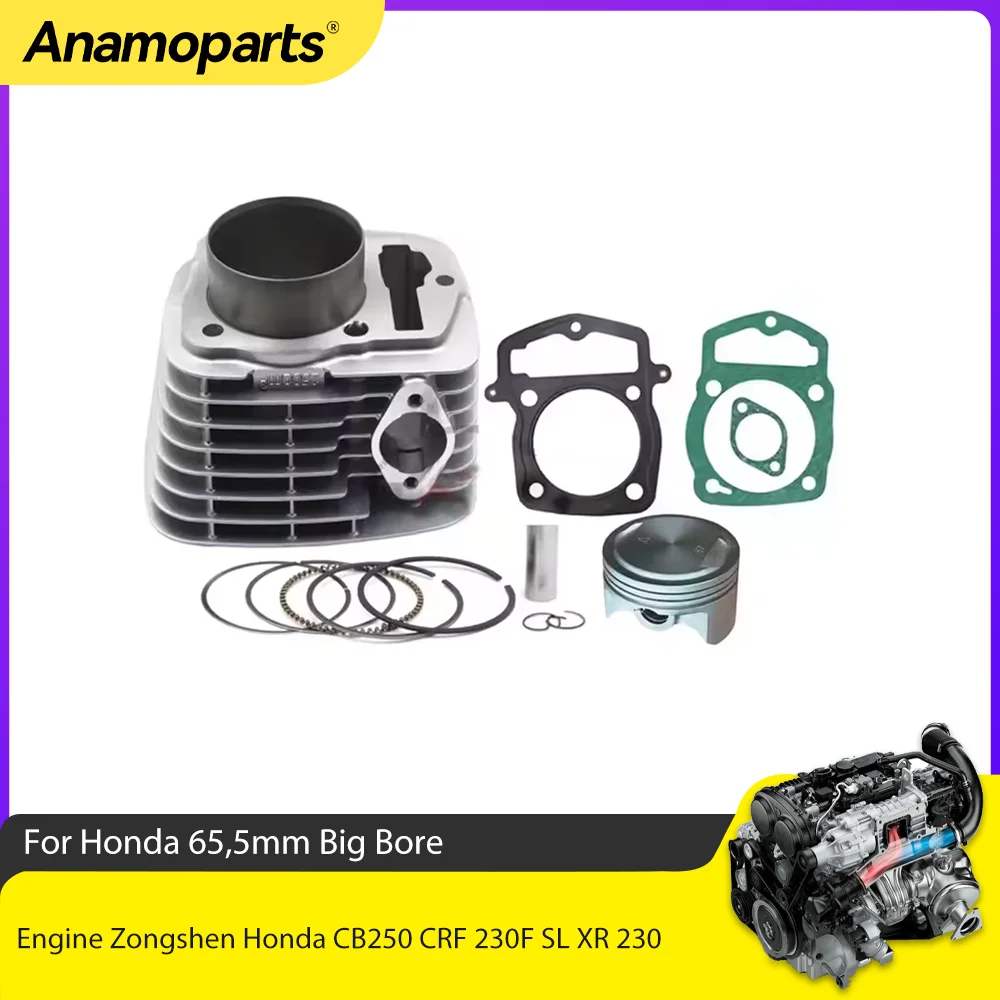 Kit de juntas de pistón y cilindro 250cc – Honda CB250 CRF230F XR230