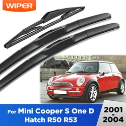 Escobillas limpiaparabrisas Mini Cooper R50/R53 delanteras y traseras