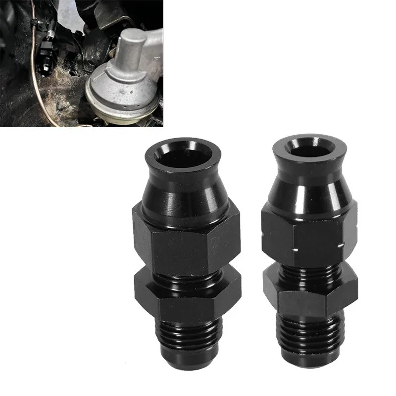 Adaptador macho 6AN a 3/8 de aluminio para línea de combustible