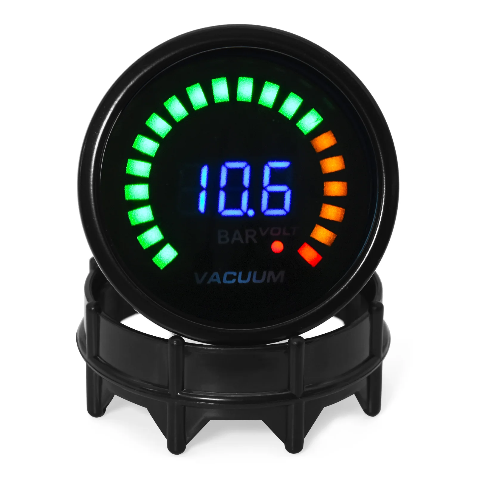 Medidor de vacío digital LED 52mm azul universal coche -1 a 0 bar - imagen 2
