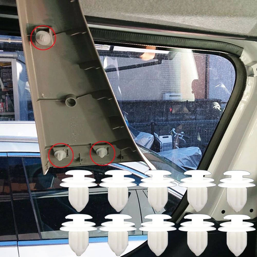 Grapas de fijación para tapizados interiores Honda Civic, Accord y CR-V