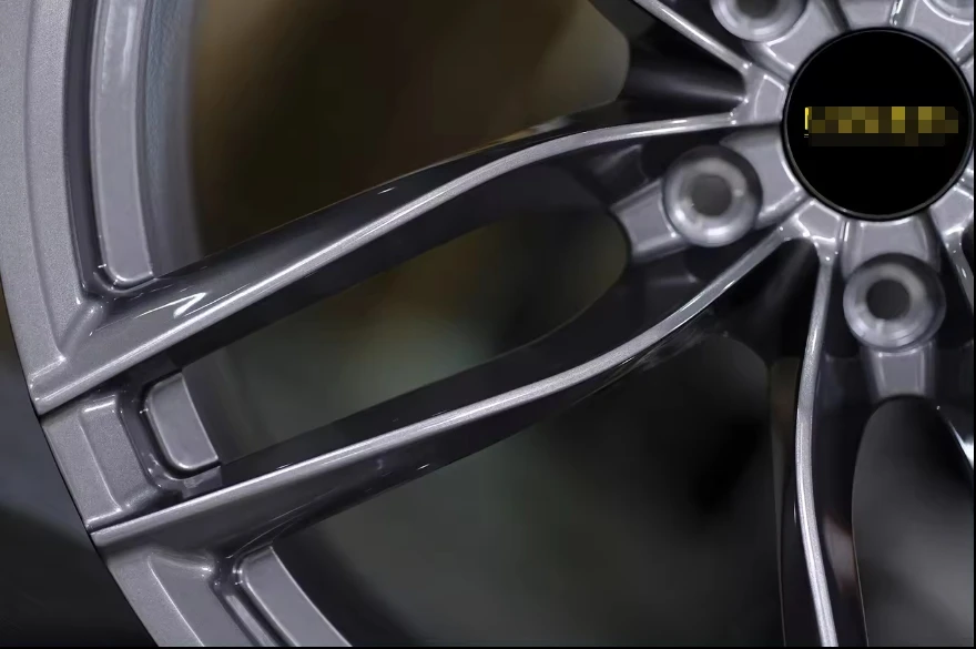 YXQ GUNMETAL Rueda de aleación forjada personalizada PCD 5-114.3 de 20 pulgadas apta para Ferrari 488 - imagen 5