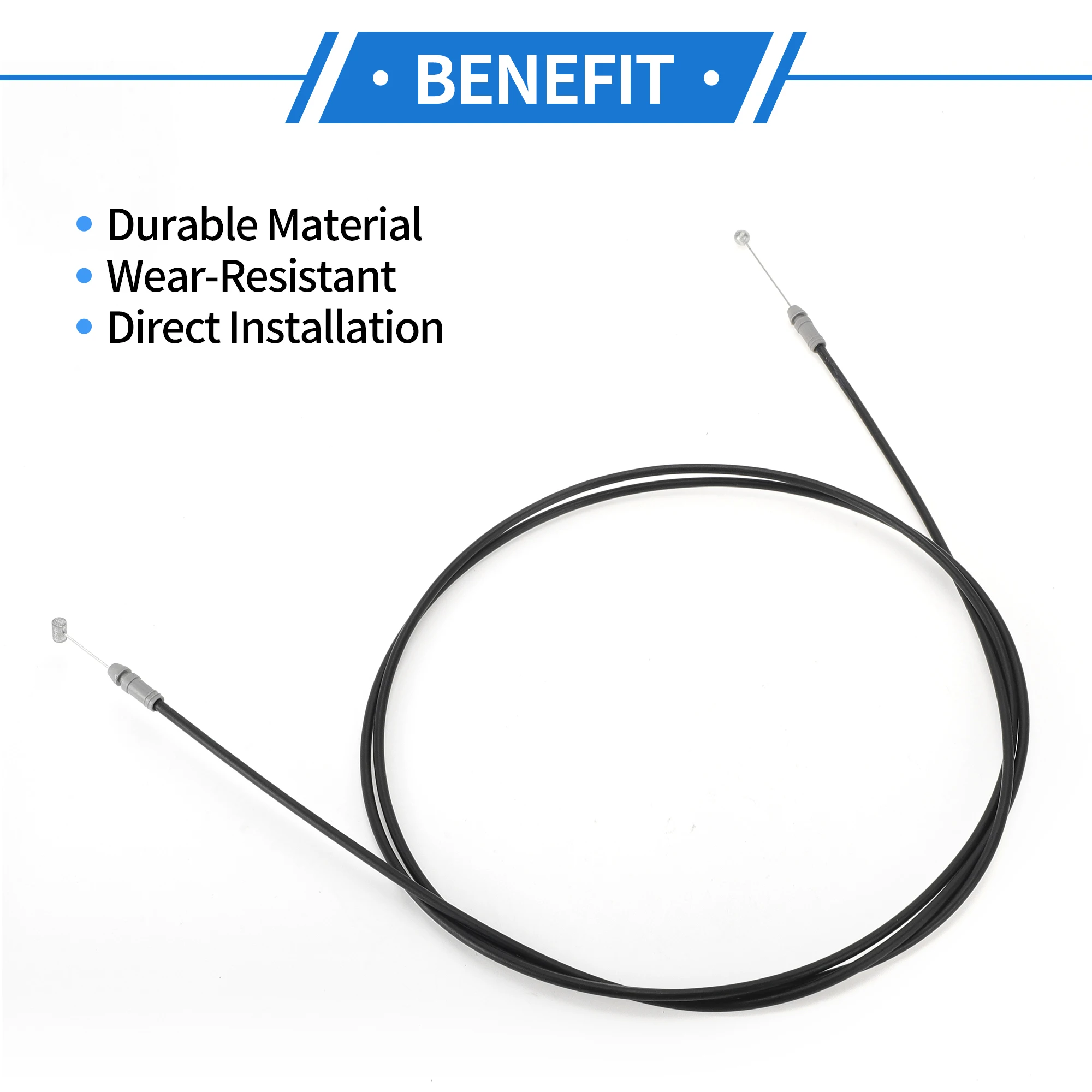 UXCELL 5363060010 Cable liberación pestillo capó Toyota Land Cruiser - imagen 3