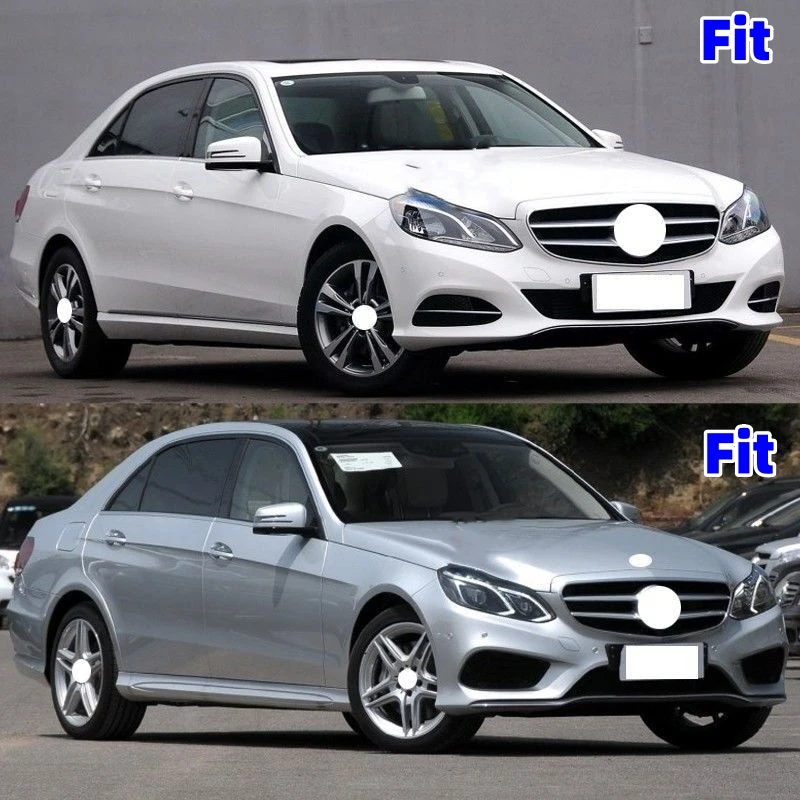 Para mercedes-benz Clase E W212 E200 E260 E280 E300 E350 2014-2015 1 par de faros cubierta de lente pantalla transparente - imagen 2