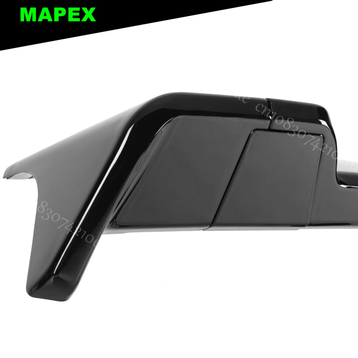 Alerón trasero de techo negro brillante para Dodge Ram 1500 2019-2021 - imagen 5