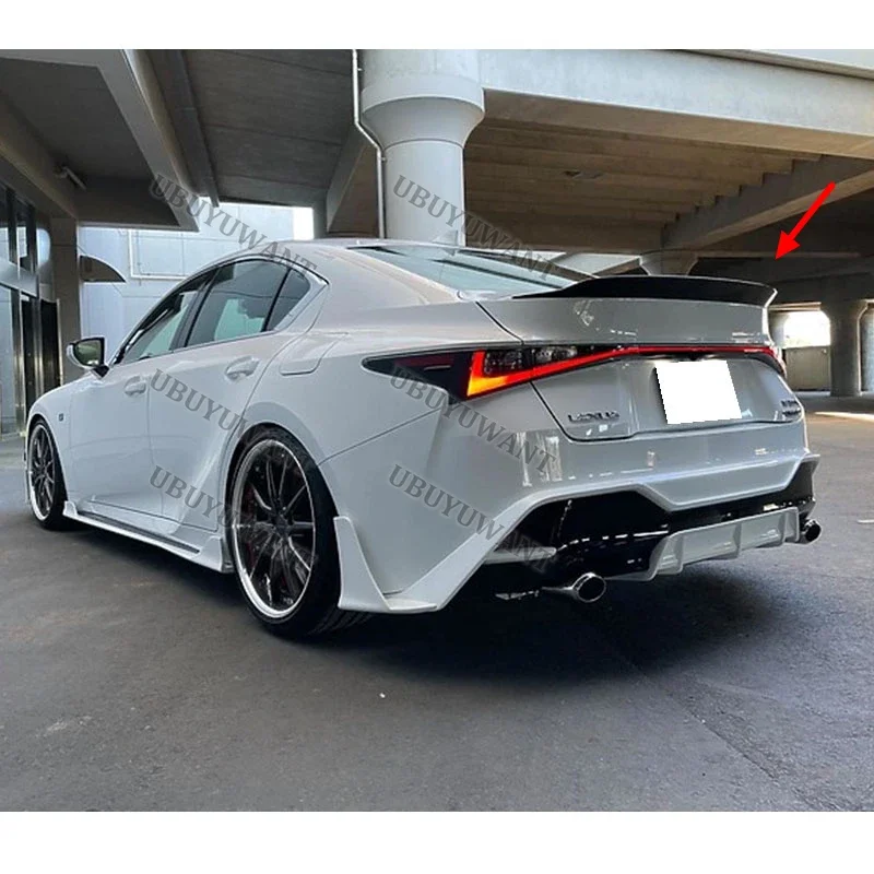 Alerón trasero fibra de carbono Lexus IS250 IS300 IS350 2022-2025 - imagen 4