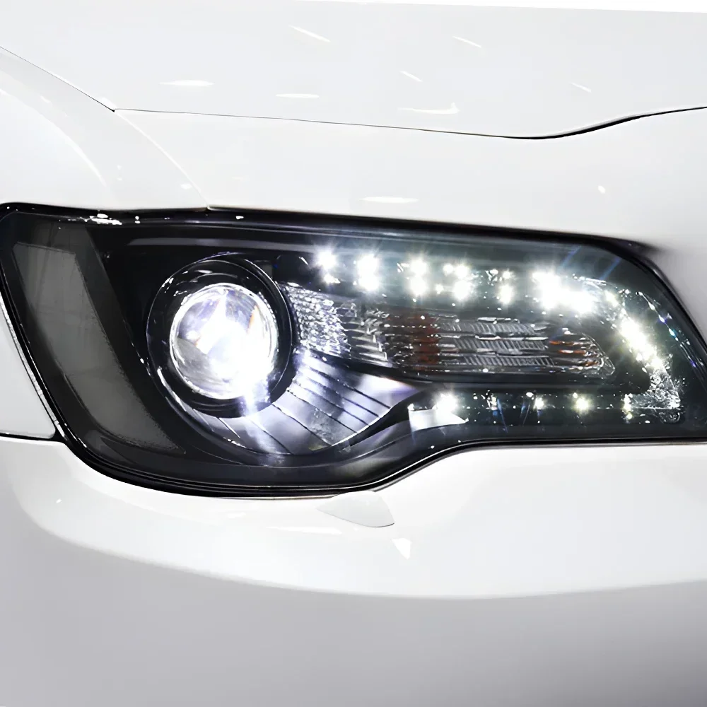 Faros delanteros LED proyector bifocal para Chrysler 300C 2011-2017 - imagen 4