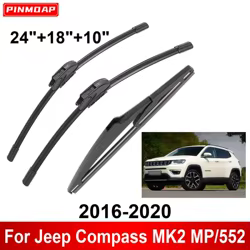 Limpiaparabrisas delantero y trasero Jeep Compass MK2