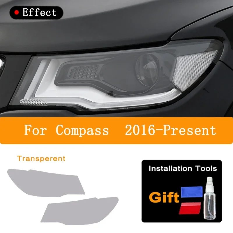 Jeep Compass 2017-2019: Película TPU para faros y luces traseras - imagen 5
