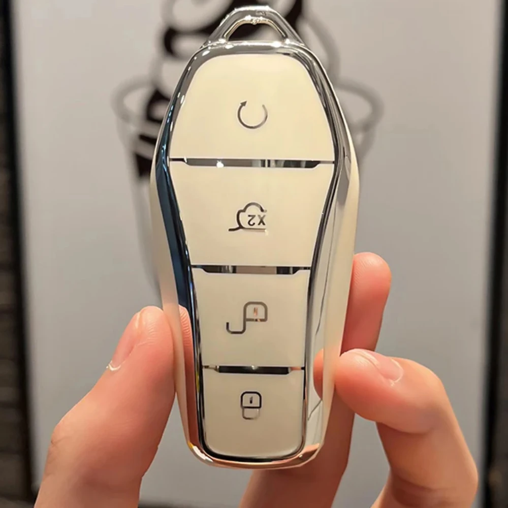 Funda TPU para llave BYD Han Tang Qin Song Yuan Dolphin