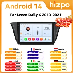 Radio 2Din Hizpo con Android Auto y CarPlay – Iveco Daily 2013-2021