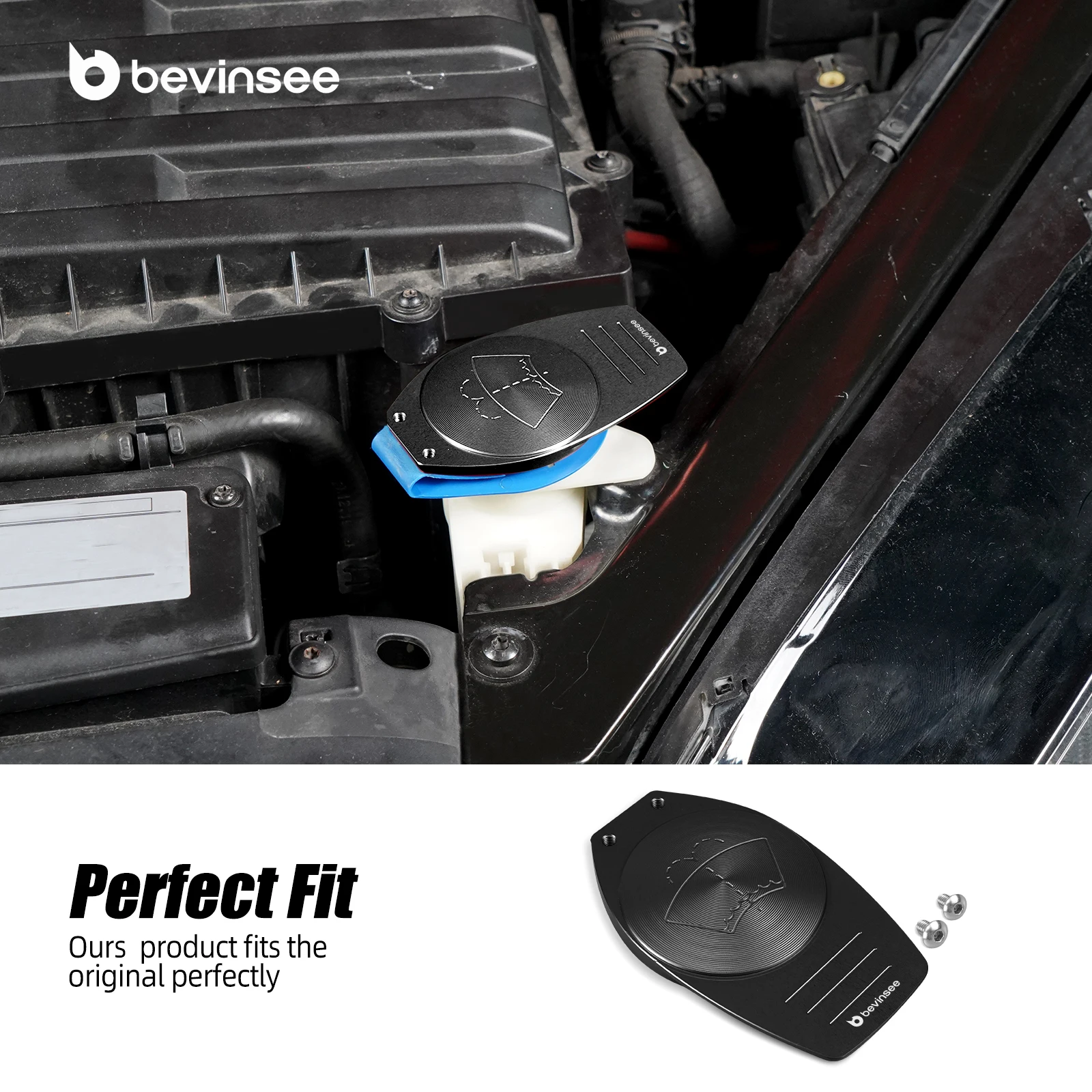 Tapa depósito lavaparabrisas VW Golf 7 Passat B8 Audi A3 Seat Leon - imagen 4
