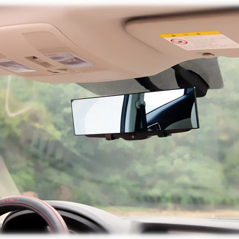 Espejo retrovisor panorámico universal gran angular HD para coche - imagen 2