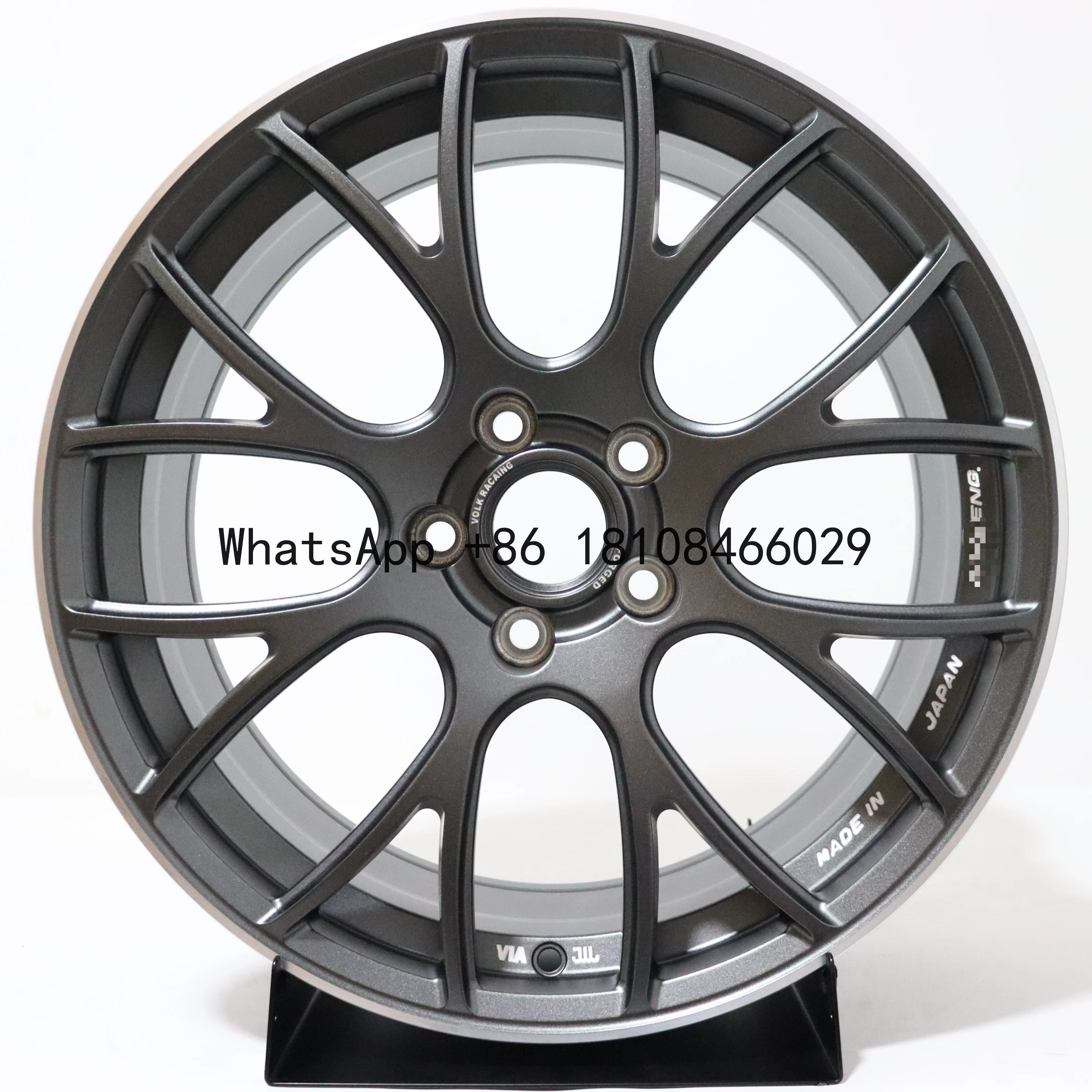 Xywheel ruedas forjadas personalizadas T6061 Gun Grey Volk Racing Design llantas 18 19 20 21 pulgadas 5*112 66,6 para benz a B CLA Class