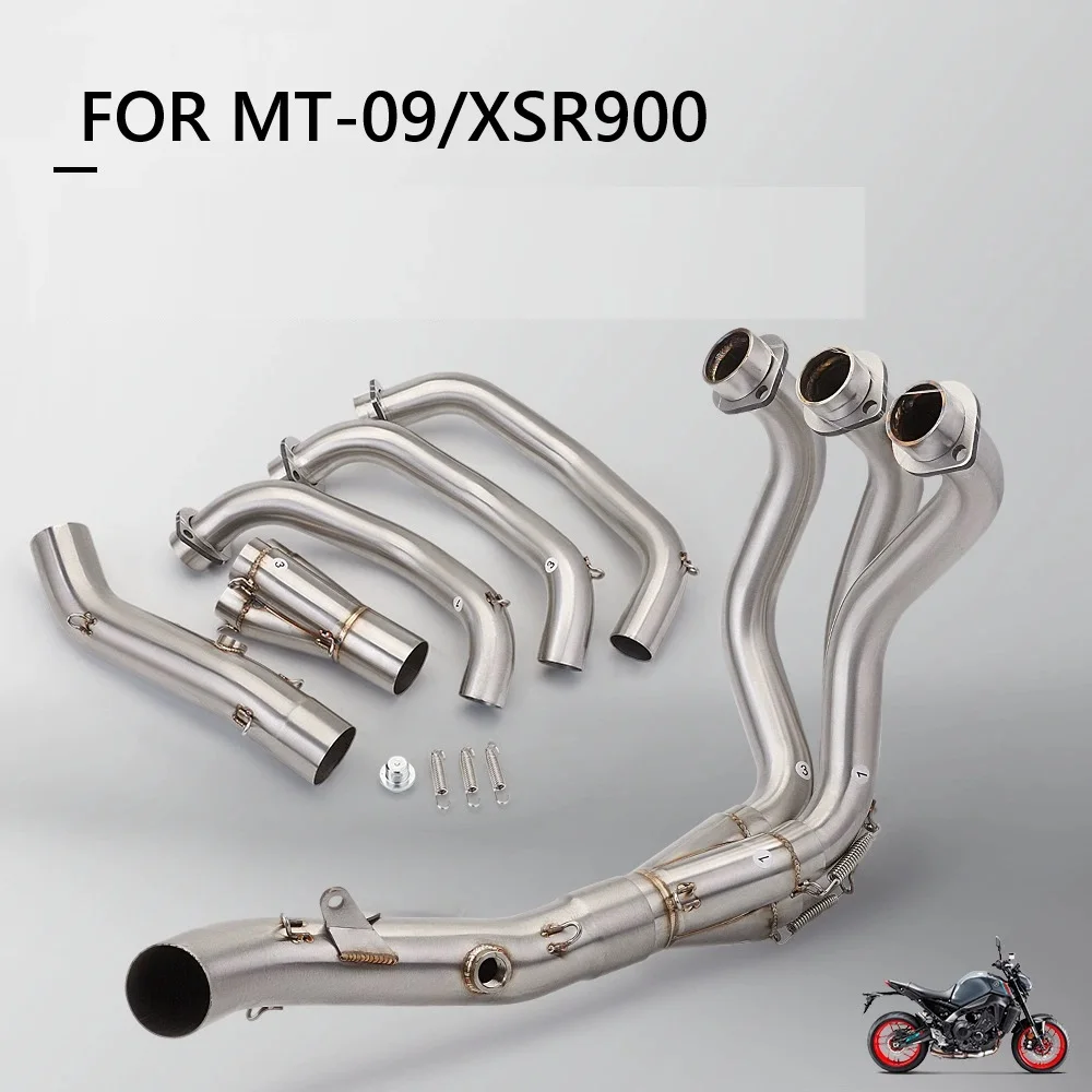 Silenciador de escape en fibra de carbono 51 mm para Yamaha MT-09