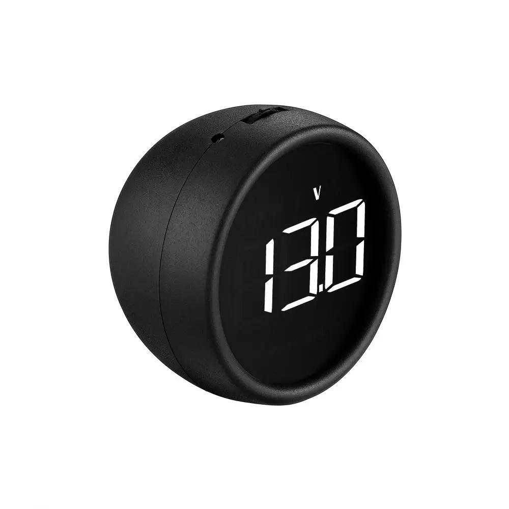 Pantalla frontal HUD OBD2 redondo velocímetro temperatura y consumo - imagen 2