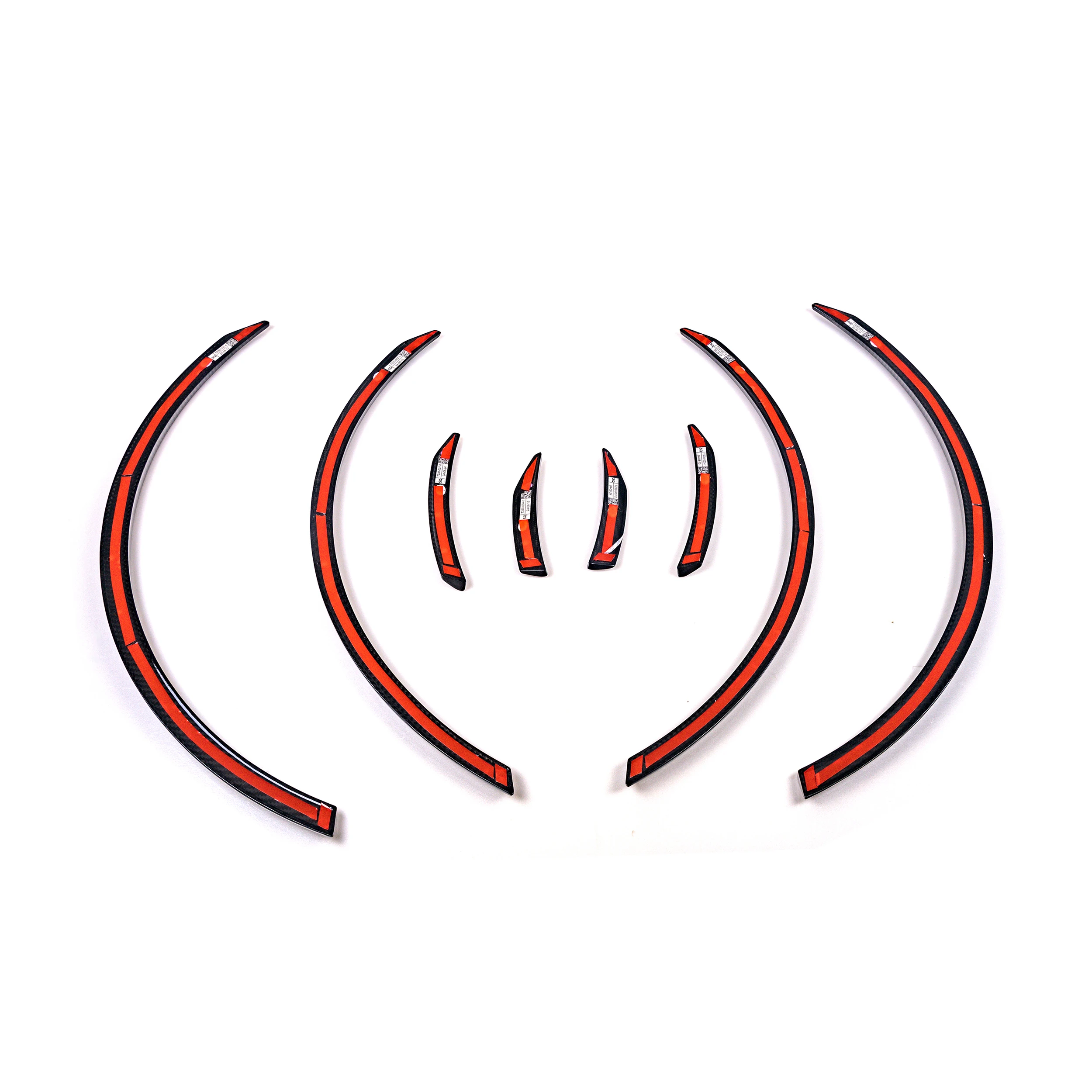 8 PCS Arcos de rueda de repuesto de fibra de carbono seca para G80 M3 Sedan 2021+ Cubierta de arcos de rueda estilo MP - imagen 4