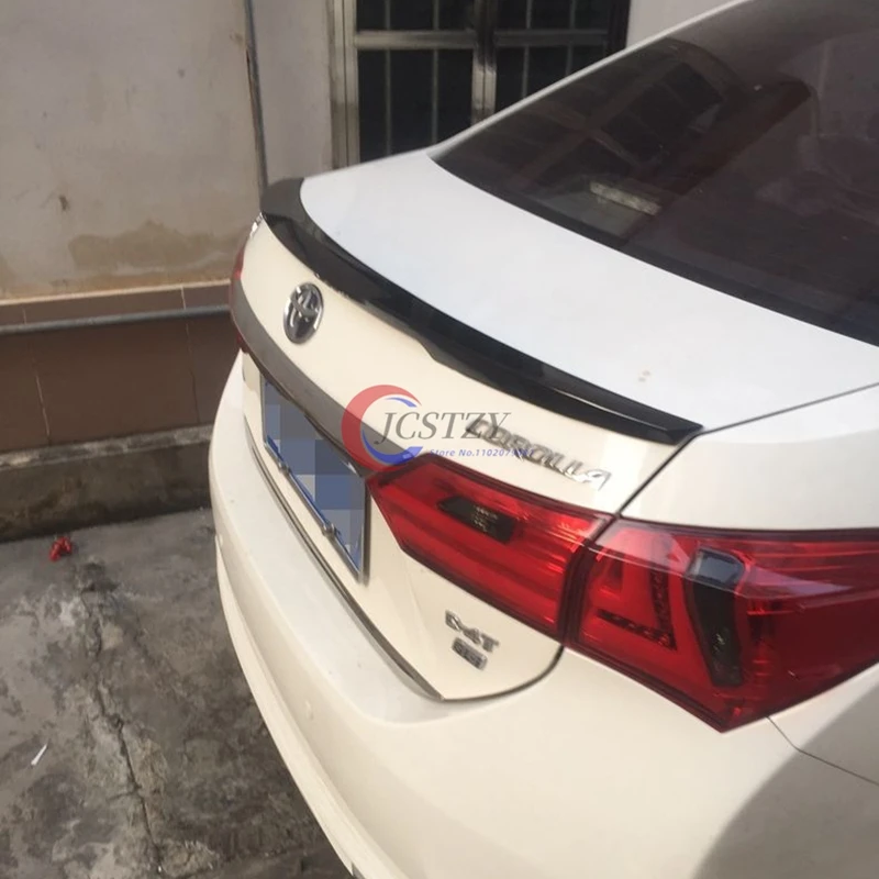 Alerón trasero ABS negro brillante para Toyota Corolla 2014-2018 - imagen 2