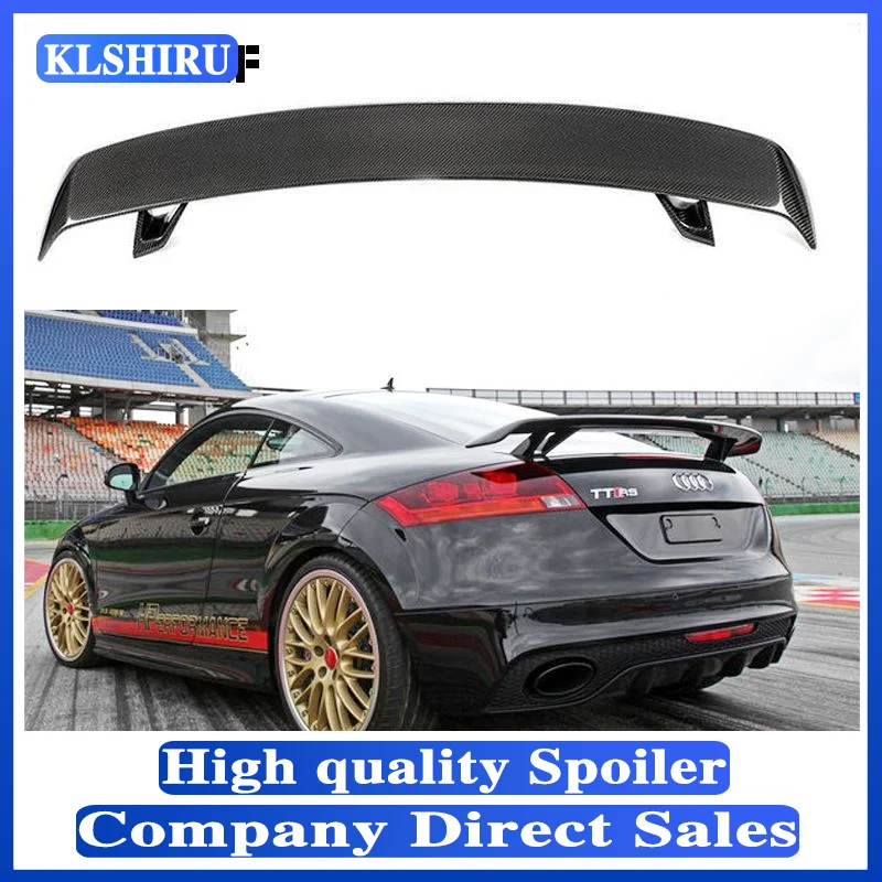 Alerón trasero fibra carbono para Audi TT MK2 2008-2011