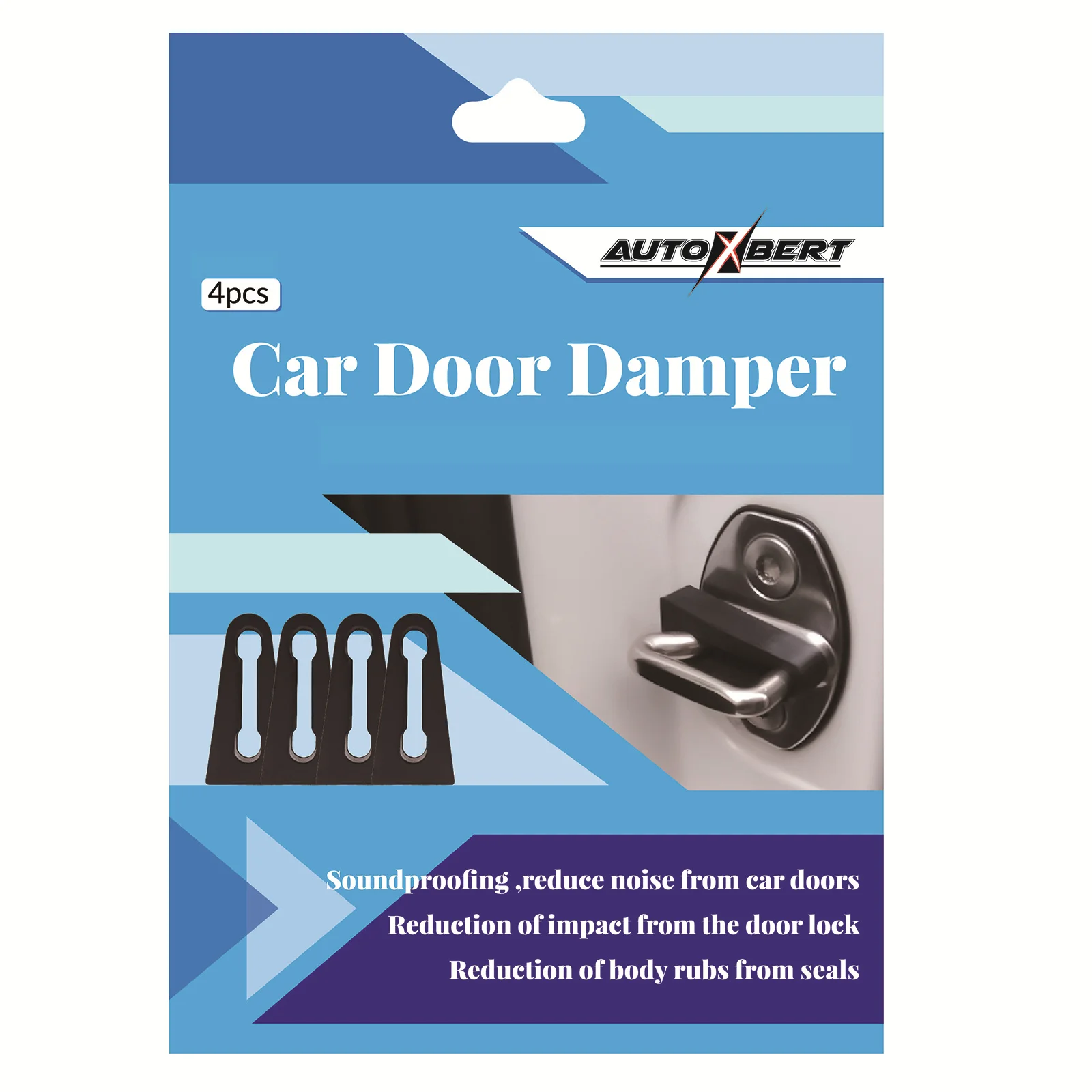 Amortiguador de sonido cerradura puerta – VW Golf Polo T5 Bora - imagen 5