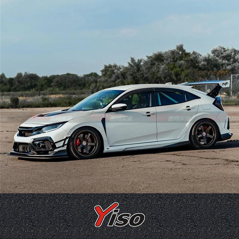 Kit aerodinámico Varis fibra de carbono falda lateral Civic FK8 - imagen 4