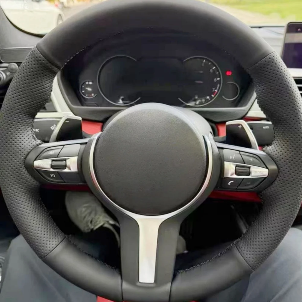 Cubierta trenzada para volante BMW M Sport F10 – Suave y personalizada