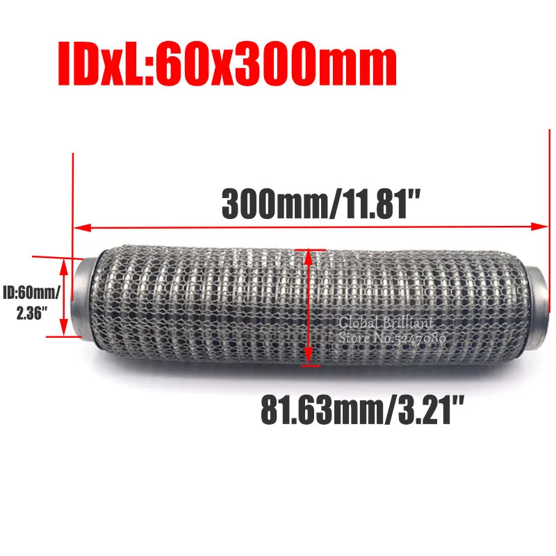 Comparativa de tubo flexible nuevo frente a deteriorado