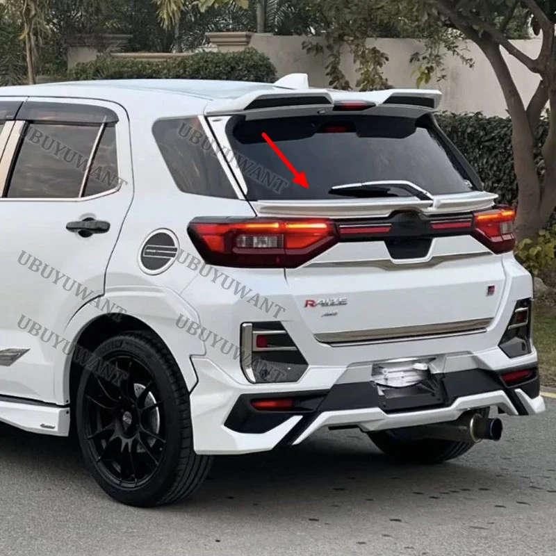2020 2021 para Perodua Ativa y Tovota Raize piezas personalizadas alerón de labio HighKick Kits de carrocería de ala trasera salida de fábrica - imagen 3