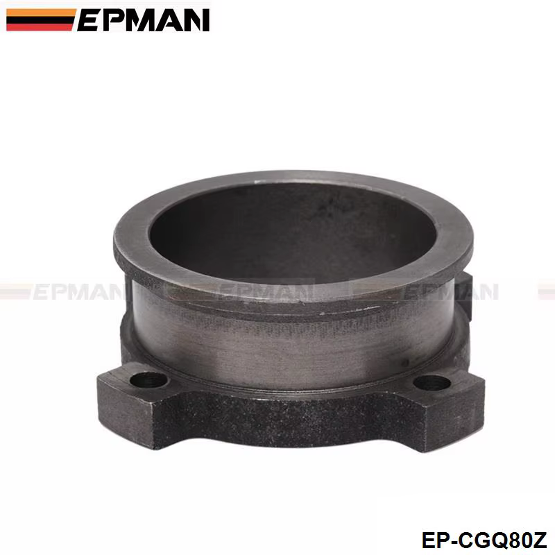 EPMAN Adaptador Brida Escape V-Band 3" 4 Pernos – Turbo T3 GT35 GT3582 - imagen 2