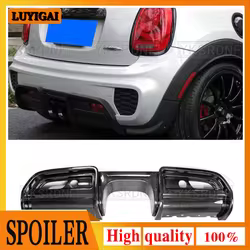 Difusor de parachoques trasero JCW para Mini F56 JCW estilo fibra de carbono/revestimiento del difusor trasero FRP (reemplazo) 1 pedido